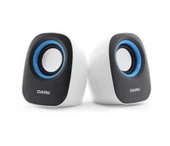 Dark  DK-AC-SP100 Beyaz 1+1 Multimedia USB Speaker - 1