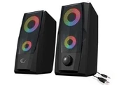 Rampage RMS-X9 2.0 RGB Işıklı Multimedia 5V 30dB Gaming Oyuncu Speaker - 2