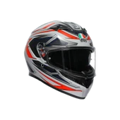 AGV KASK/K3  E2206 MPLK SPACE MATT WHITE RED FLUO  CONFİGURATİON - 1