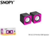 Snopy SN-66 2.0 Pembe USB Speaker - 2
