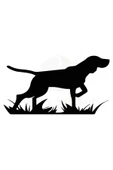 İndispensableyl Av Köpeği Sticker 30 X 15 Cm - 1