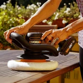 WORX WX856.9 20Volt 254MM Şarjlı Orbital Polisaj Makinesi (Akü Dahil Değildir) - 12