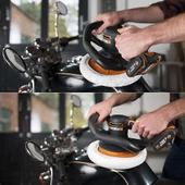WORX WX856.9 20Volt 254MM Şarjlı Orbital Polisaj Makinesi (Akü Dahil Değildir) - 9