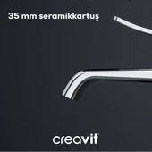 CREAVİT Lua Banyo Bataryası Armatürü LU2500 - 3