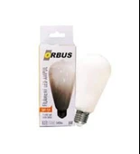 Orbus ORB-STM6W ST64 6W E27 Beyaz Cam Sarı Işık Dekoratif 540 Lm Led Ampul Ra80 220-240V-50Hz - 1