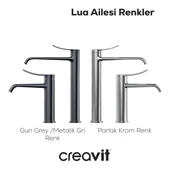 CREAVİT Lua Banyo Bataryası Armatürü LU2500 - 4