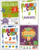 FENOMEN 3. SINIF PROBLEMLER+OKUMA VADİSİ+PAKET DENEME+KIRMIZI BEYAZ ÇOK BİLMİŞ S. (4 KİTAP) - 1