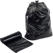 Imex professional endüstriyel Battal Boy çöp torbası 20 rulo 800g 72x95cm siyah dayanıklı 70 litre - 4