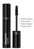 Golden Rose Dramatic Lashes Night Black Mascara - 1