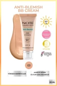 NOTE Anti-Blemish BB Cream SPF 15 Akneye Yatkın Ciltler BB Krem - 03 Natural Beige - 1