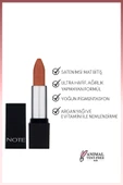 NOTE Mattever Lipstick Yarı Mat Saten Bitişli Ruj 04 Indian Curry - Nude - 2