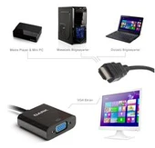 Dark DK-HD-AHDMIXVGA4 HDMI -  VGA Dönüştürücü - 2
