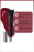 NOTE Mineral Matte Lip Cream Yarı Mat Bitişli Likit Ruj 06 Go Red - Kırmızı - 3