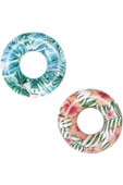 BESTWAY Tropikal Palmiye Desenli Simit 119 Cm 36237 - 1