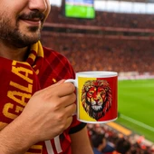 Girist Galatasaray Taraftar Seramik Kupa Bardak - 2