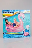 BESTWAY DEKOMUS İLE ÖZEL FLAMINGO TASARIM TUTMALI DENİZ YATAĞI 127x127 CM - 6