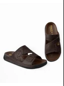 Enova Rahat Tabanlı Erkek Terlik Yazlık Günlük Plaj Havuz Bahçe Hafif Terlik thumbnail 10