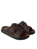 Enova Rahat Tabanlı Erkek Terlik Yazlık Günlük Plaj Havuz Bahçe Hafif Terlik thumbnail 8