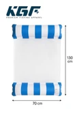 kgf plus KGF+ Fileli Deniz Yatağı – Şişme Yastıklı Sea Mat (130 cm) - 1