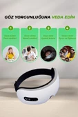 Göz Masaj Aleti Isıtmalı Titreşimli Türkçe Seslendirmeli  Bluetooth thumbnail 4