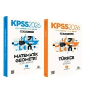 Marsis Yayınları 2026 KPSS Türkçe ve Matematik Soru Bankası Seti 2 Kitap - 1