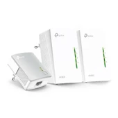 Tp-Link TL-WPA4220T KIT 300 Mbps 3lü Kit Powerline Adaptör - 3