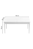 florit mobilya masamıza buyurun Mutfak Masası Açılır Masa Beyaz Masa thumbnail 1
