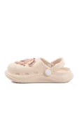 Ayakmod Ekru Eva Hafif Kız Çocuk Sabo Terlik 303 P thumbnail 2