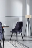 6 Kişilik Açılır Masa Sandalye Takımı Mutfak Masası Takımı Salon Masası Yemek Masası Masa Takımı - 6