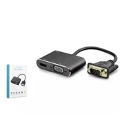 Hadron Hdx7821 Vga To Hdmi + Vga F Çevirici 1080P 22Cm Siyah - 2