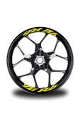 İndispensableyl Yzf R6  Yazılı 8Li Jant İçi Yazı Sticker Etiket - 1
