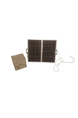 Wolnur Tasınabilir Katlanabilir Güneş Paneli Monokristal 60×60=120watt - 1