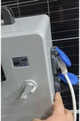 Dürüst 800 watt güneş enerjili taşınabilir solar televizyon ve aydınlatma paketi portatif - 2