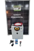 Dürüst Taşınabilir Güneş Enerji Paketi 12volt Buzdolabı Ve 220volt Tv Aydınlatma Paketi - 7