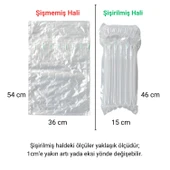Ambalaj Torbası Şişirilebilir Hava Kanallı Airpack Balonlu Ambalaj Kılıf 5’li 15x46 cm - 2