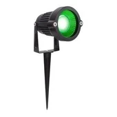 Elektrikle Çalışır 10 Watt Yeşil Işık Ampul Dahil Metal Gövde Fonksiyonlu Bahçe Duvar ve Çim Armatürü thumbnail 6