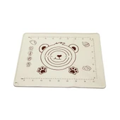DİKDÖRTGEN  40X50CM  RENKLİ SİLİKON  HAMUR MATI  ÖLÇEK ÇİZİMLİ   240GR (5047) - 1