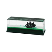 YEŞİL SU   DİKDÖRTGEN MİKA  YÜZEN BATMAYAN GEMİ  DEKORATİF BİBLO AKVARYUM   4.5X14.5X5.3CM (5047) - 2