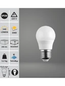 6W Top LED Ampul 6500K E27 BEYAZ IŞIK NOAS LED AMPUL - 3