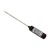 DİJİTAL MUTFAK GIDA TERMOMETRESİ ÇUBUK ŞİŞ  -50  DERECEC - +300 DERECEC (5047) - 1