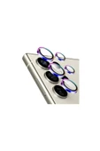 SUNİX Samsung S25 Plus İle Uyumlu Darbeye Dayanıklı Safir Kamera Lens Koruyucu Renkli - 1
