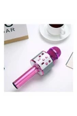 SUNİX Bluetooth Kareoke Mikrofon Pembe Mcf-10 - 3