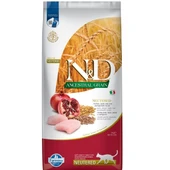 ND Düşük Tahıllı Adult Tavuk Etli ve Narlı Kısırlaştırılmış Yetişkin Kedi Maması 10 Kg - 1
