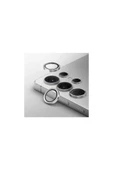SUNİX S25 Plus İle Uyumlu Darbeye Dayanıklı Safir Kamera Lens Koruyucu Gümüş - 1