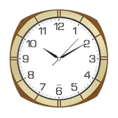 Girist Galaxy Altın Varaklı Dekoratif Duvar Saati - 1