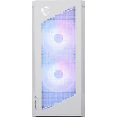 MSI MPG VELOX 300R BEYAZ TEMPERLİ 2 X 120 MM ARGB 1X 120MM FAN GAMİNG BİLGİSAYAR KASASI thumbnail 2