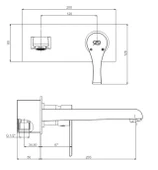 Gpd Atros Ankastre Lavabo Bataryası MDA65 - 2