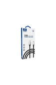 SUNİX 3.4a Type-c Şarj Ve Data Kablosu Siyah Sc-65 - 3