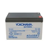 YOKOHAMA YH-1214 12 VOLT - 14 AMPER ELEKTRİKLİ BİSİKLET AKÜSÜ (150 X 95 X 98 MM) (5047) - 1