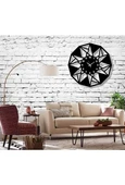 Geometrik Modern Ahşap Dekoratif duvar Saat - 1